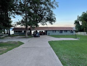 View of house from the Scotts hideaway rd.