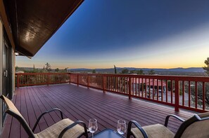 Balcony - watch the sun set & the stars!