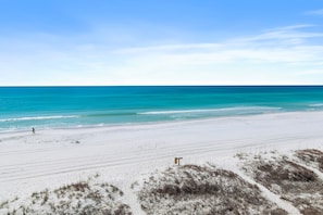 This Beachfront Home has incredible views, private beach access - no condo crowds here! Come and Relax!