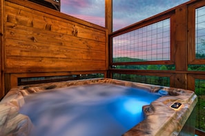 Indulge in a little hot tub heaven