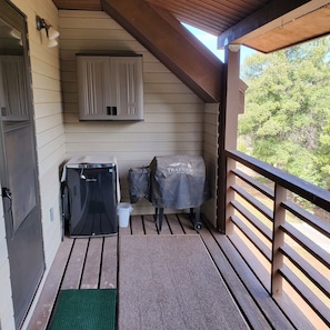 Private balcony