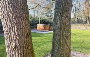 outside