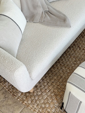 Textural interior finishes