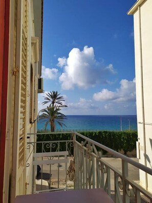 Vista dal balcone