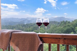 Breathtaking views and quality time, a staple at this cabin!
