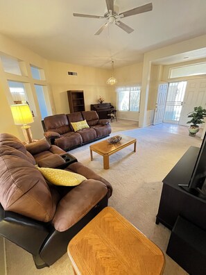 Welcoming living room