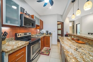 Kitchen area.