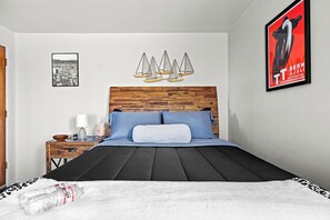 Radiant heating keeps the apartment warm and comfortable in every corner.