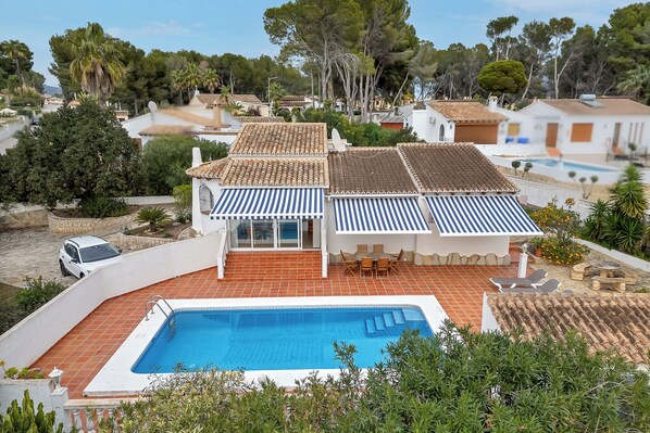 The villa