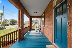 What an amazing front porch to hang out and spend time together!