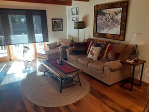 Spacious living room. Very relaxed and comfortable.