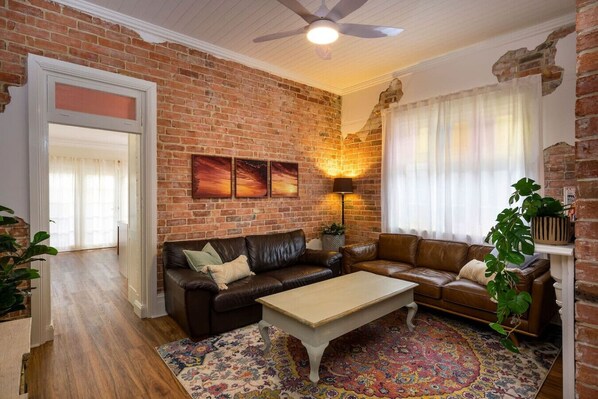 Warm and welcoming Lounge room to relax in.