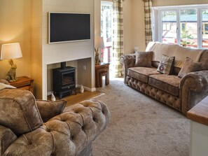Living area | Floki’s Lodge, Felmoor Park, near Morpeth