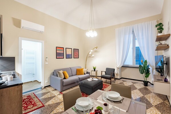 Living and dining room