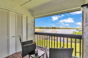 Your perfect place to sit & relax to start and end your day!  The patio is screened in!