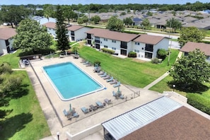 Luxury condo with community pool access for guests!