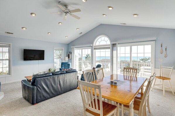 Emerald Isle Vacation Rental | 4BR | 4BA | 2,321 Sq Ft | Stairs to Access