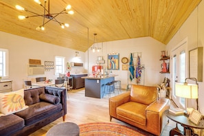 Living Room | Mini-Split A/C & Heat | Free WiFi