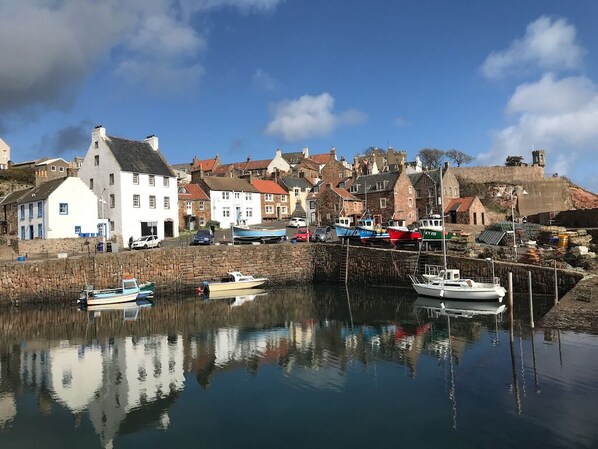 Crail's picturesque harbour