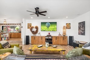 Cozy up and unwind! Kick back, relax, and make yourself at home in this warm and inviting space.