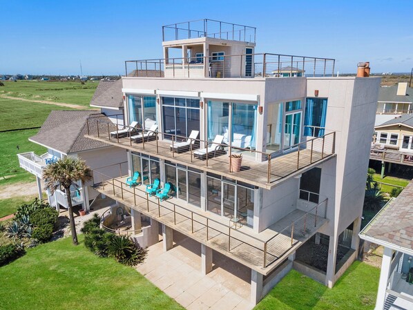 Unique Beachfront Home