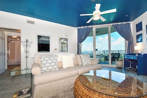 The Palms of Destin 21004 - Living Area to Balcony