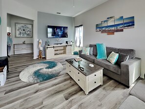 Living Room with TV