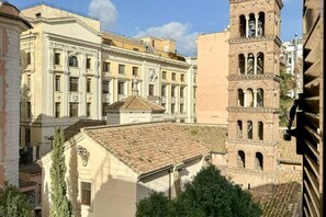 Blick von der Unterkunft