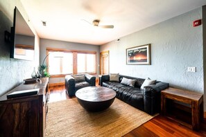 Living Area with Smart TV