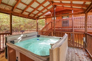 Bain à remous extérieur