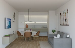Área de sala de estar