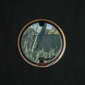 Blick von der Unterkunft