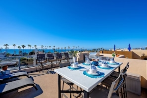 Rooftop With Dining Area