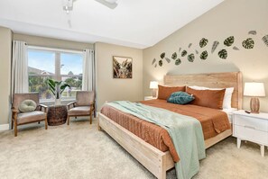 Bedroom 1 W/ King bed