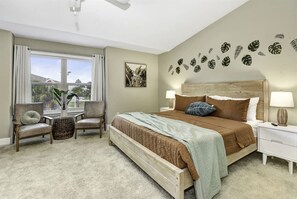 Bedroom 1 W/ King bed