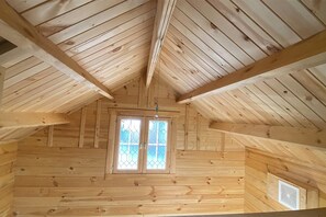 Cabin T&G ceiling