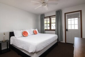 King Bed view