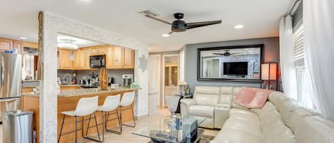 New Port Richey Vacation Rental | 3BR | 3BA | Step-Free Access | 1,446 Sq Ft