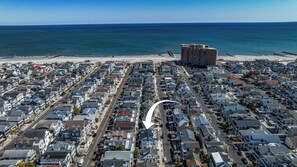 Proximity of property to beach and boardwalk