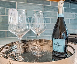 Wine glasses to use for small get togethers!