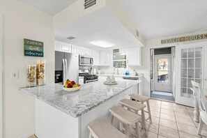 Large island kitchen