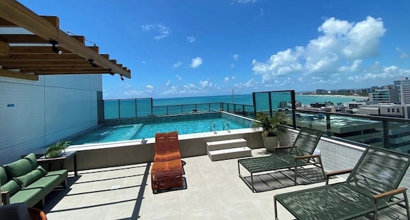 Takterrasspool