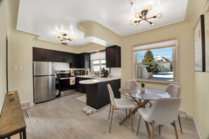 Kitchen and dining nook