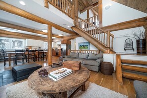 Indulge in the cozy embrace of this living room | Main Level