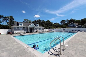 Private pool for residents and guests of Ockway Village.
