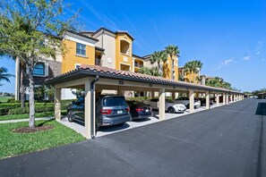 1 Assigned Parking Spot under the Carport