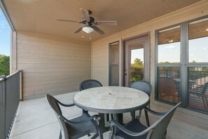 Private, Covered Deck