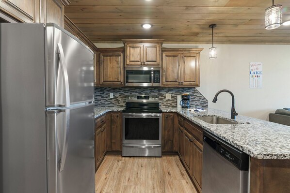 Full Kitchen with Major Appliances