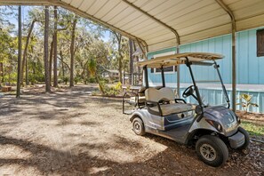 Use of Golf Cart Included with Your Stay (Waiver Must be Signed)