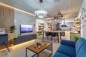 Living and dining room